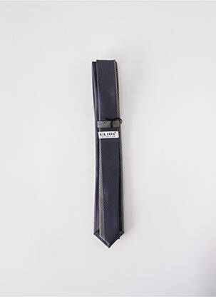 Kaklaraištis užsegimas su raišteliais pilka ELIOS vyras