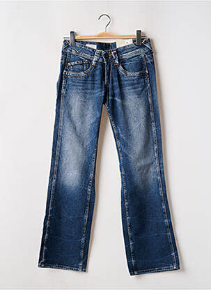 Tiesios kirpimo džinsai kišenės mėlyna PEPE JEANS moteris