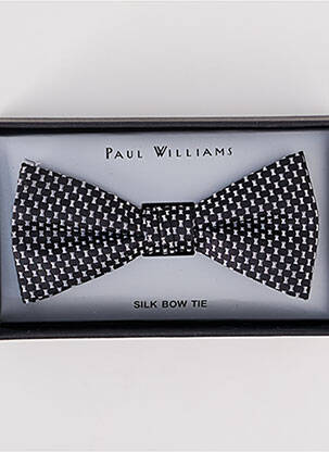 Kaklaraištis papillon fantazijos raštas juodas PAUL WILLIAMS vyras