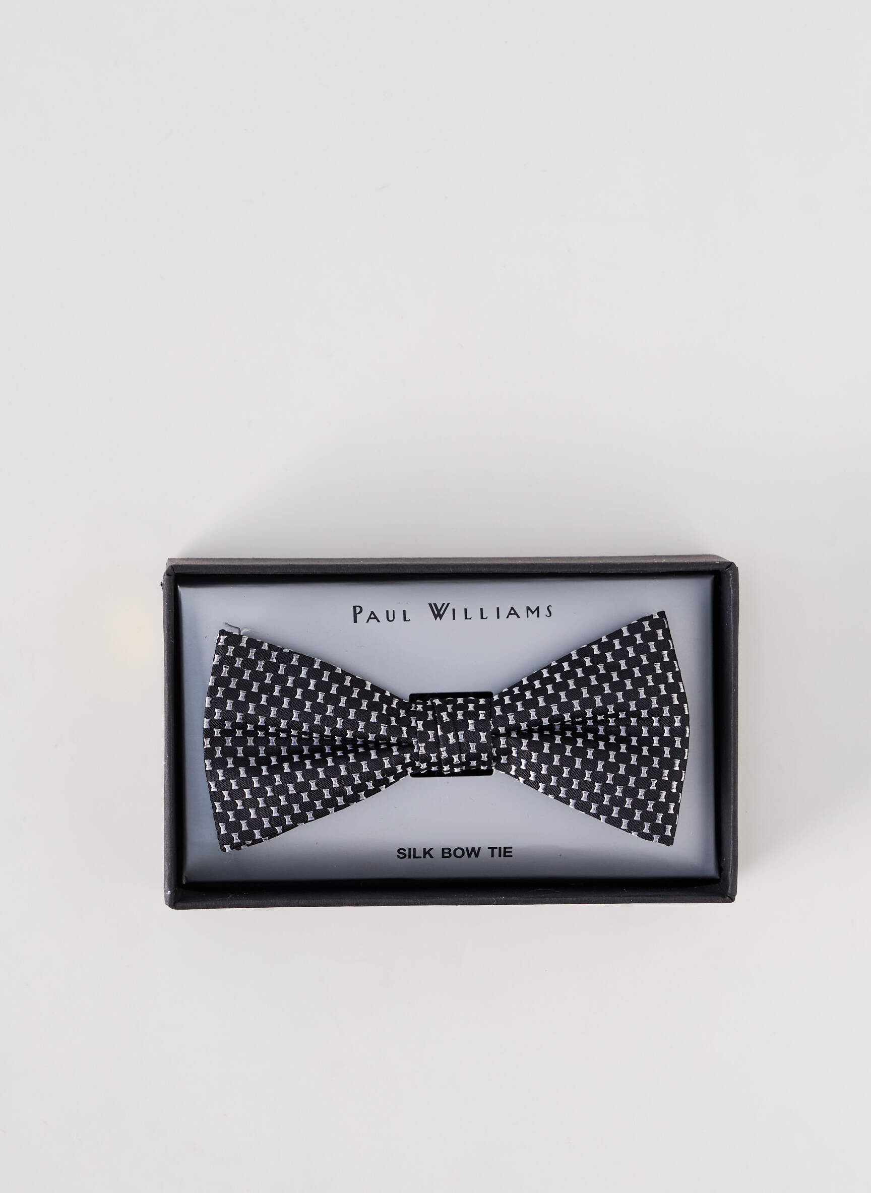 Kaklaraištis papillon fantazijos raštas juodas PAUL WILLIAMS vyras