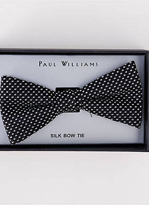 Kaklaraištis papillon fantazijos raštas juodas PAUL WILLIAMS vyras