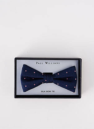 Kaklaraištis papillon siuvinėjimas mėlyna PAUL WILLIAMS vyras
