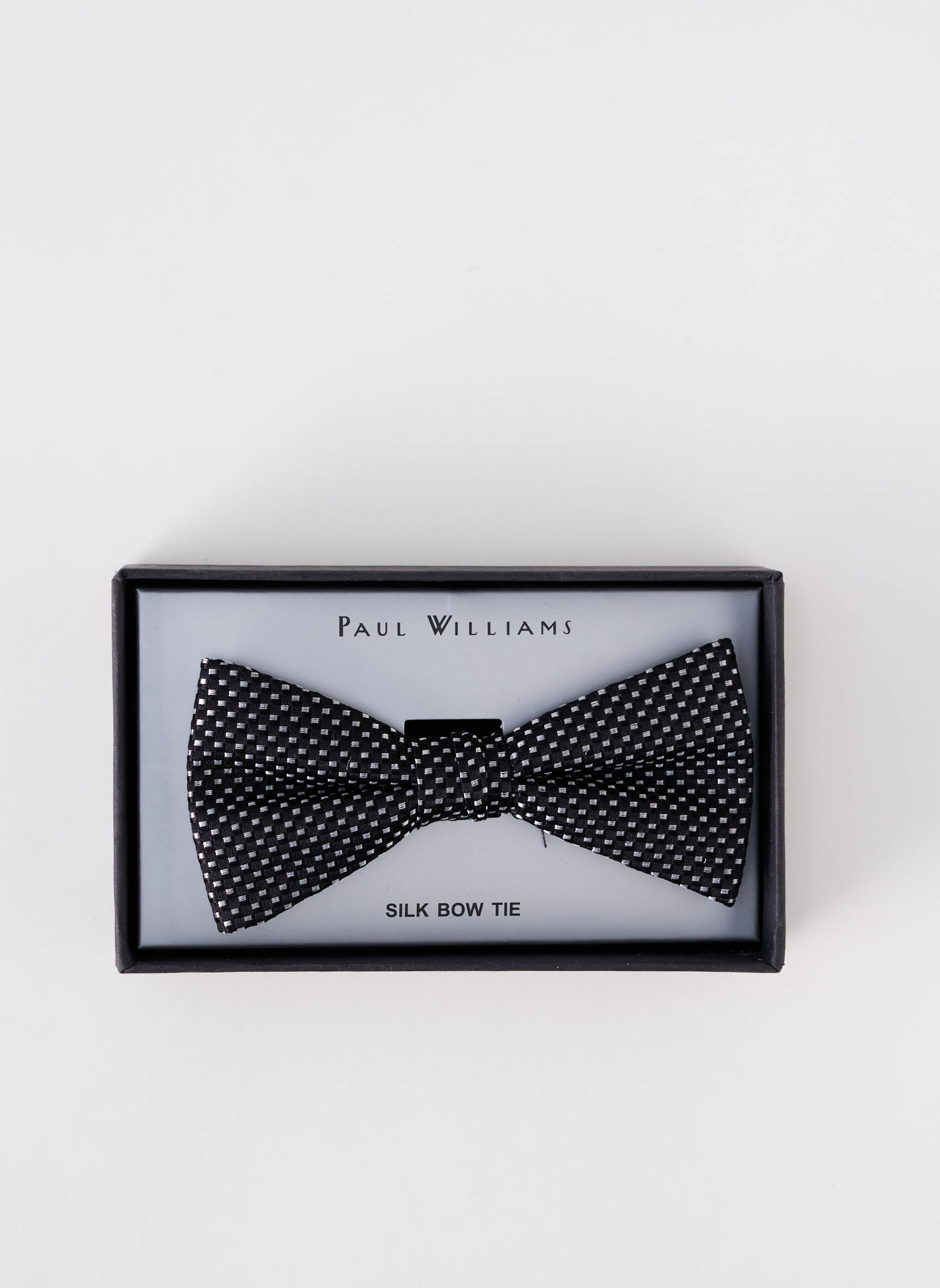 Kaklaraištis papillon fantazijos raštas juodas PAUL WILLIAMS vyras