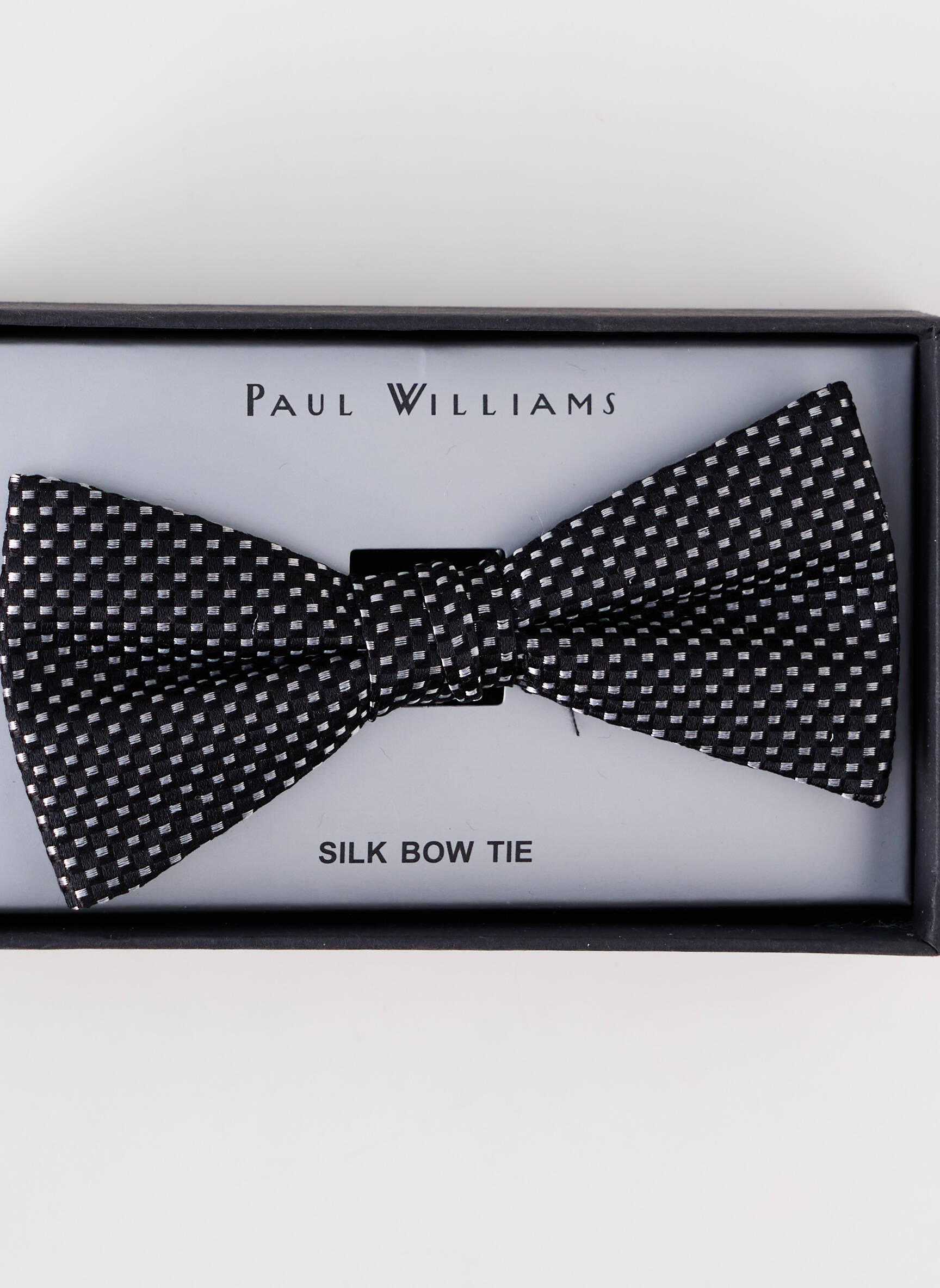 Kaklaraištis papillon fantazijos raštas juodas PAUL WILLIAMS vyras