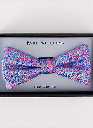 Kaklaraištis papillon gėlių raštas mėlyna PAUL WILLIAMS vyras