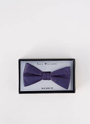Kaklaraištis papillon fantazijos raštas violetinis PAUL WILLIAMS vyras