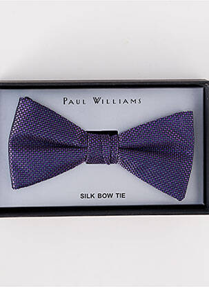 Kaklaraištis papillon fantazijos raštas violetinis PAUL WILLIAMS vyras