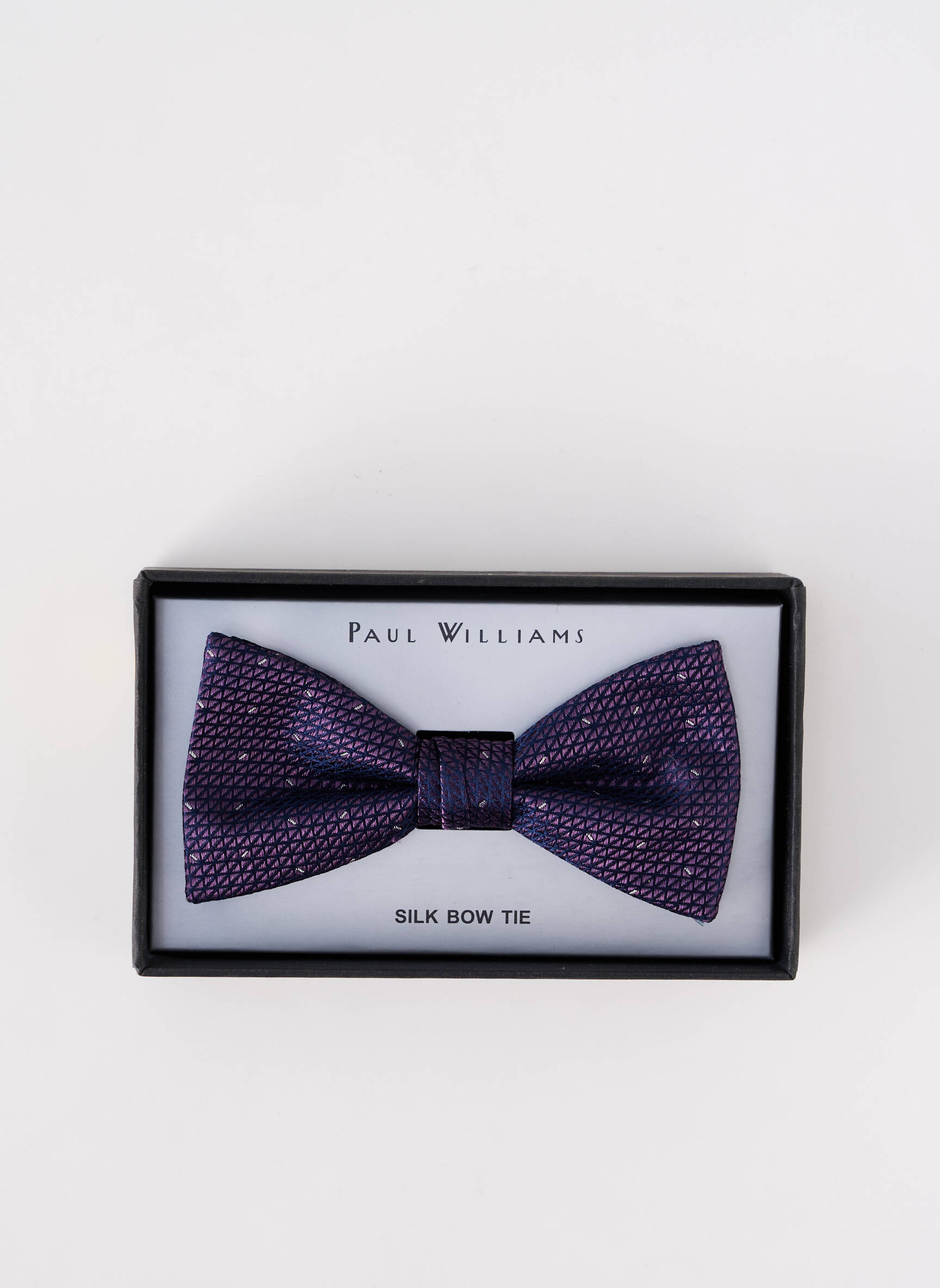 Kaklaraištis papillon fantazijos raštas violetinis PAUL WILLIAMS vyras