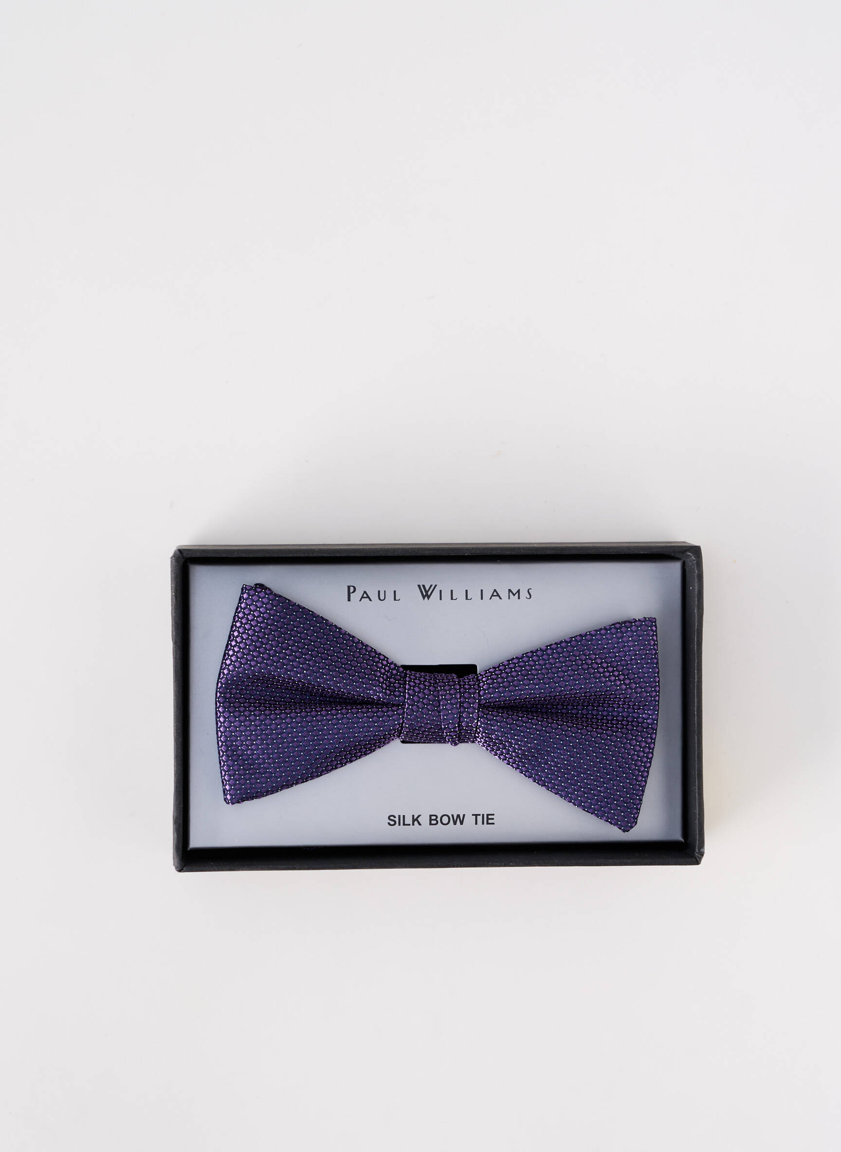Kaklaraištis papillon fantazijos raštas violetinis PAUL WILLIAMS vyras