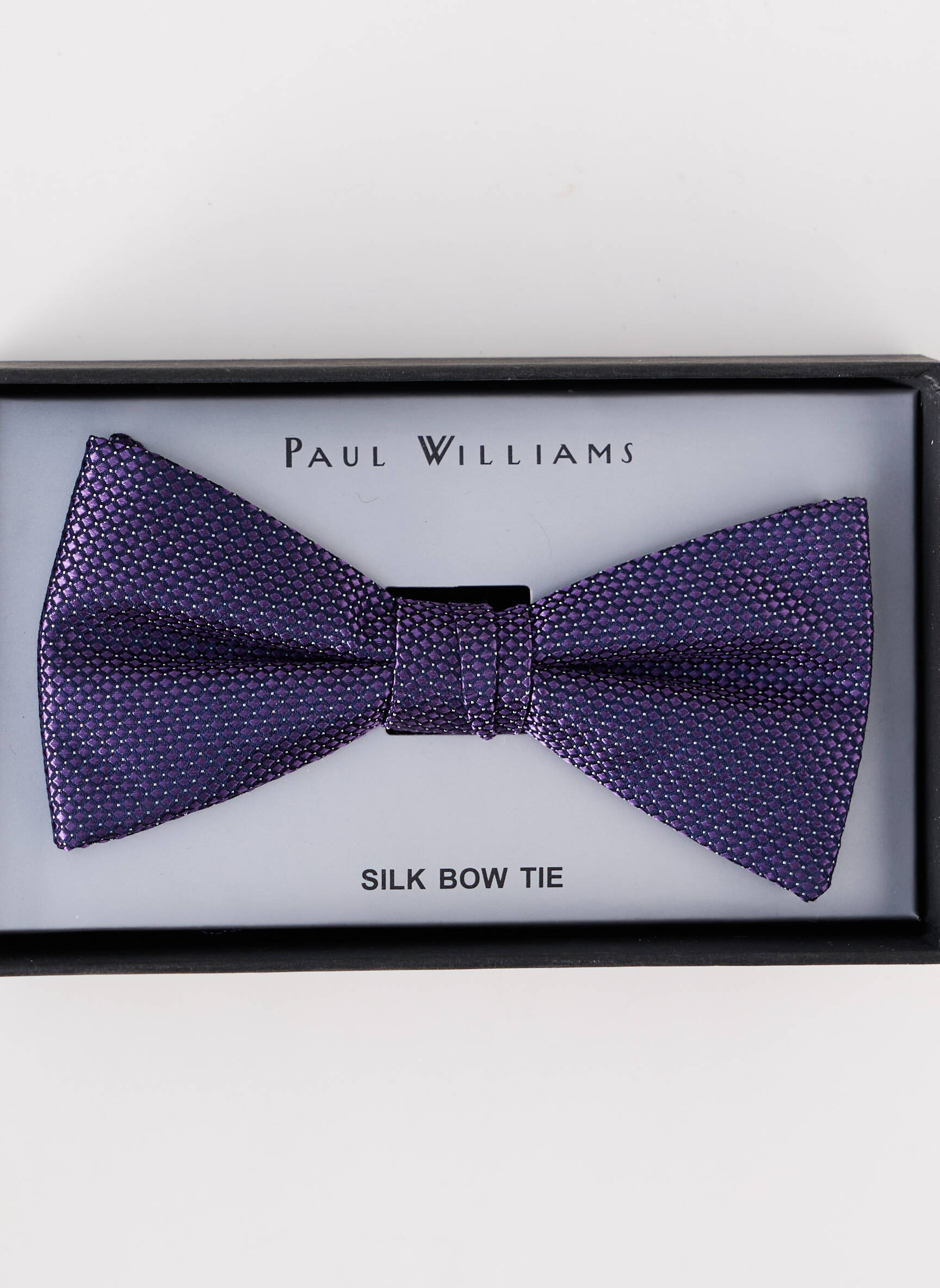 Kaklaraištis papillon fantazijos raštas violetinis PAUL WILLIAMS vyras