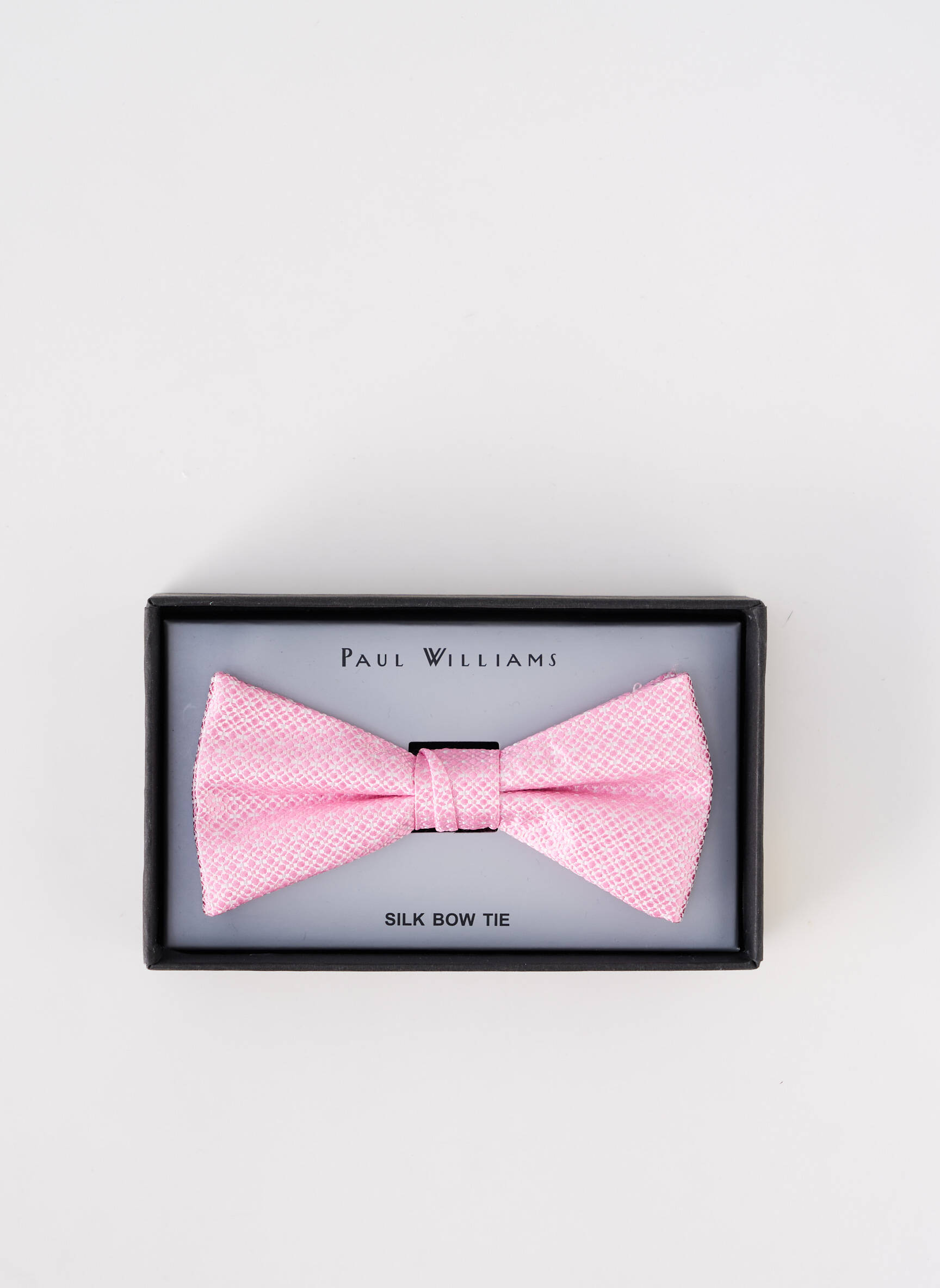Kaklaraištis papillon siuvinėjimas rožinė PAUL WILLIAMS vyras
