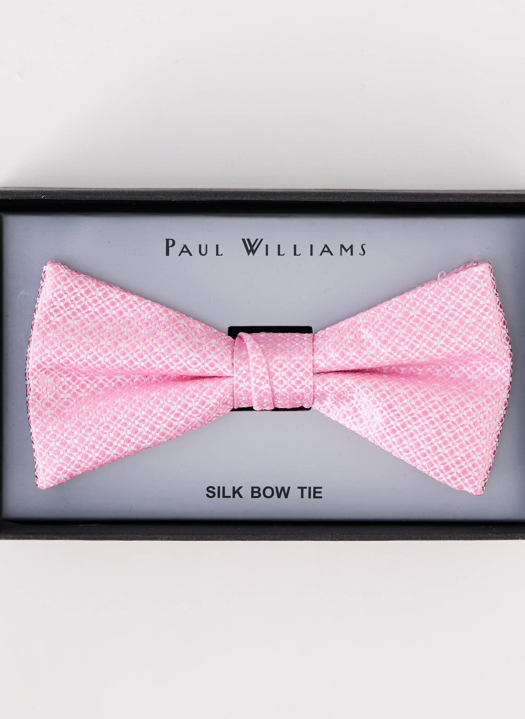 Kaklaraištis papillon siuvinėjimas rožinė PAUL WILLIAMS vyras