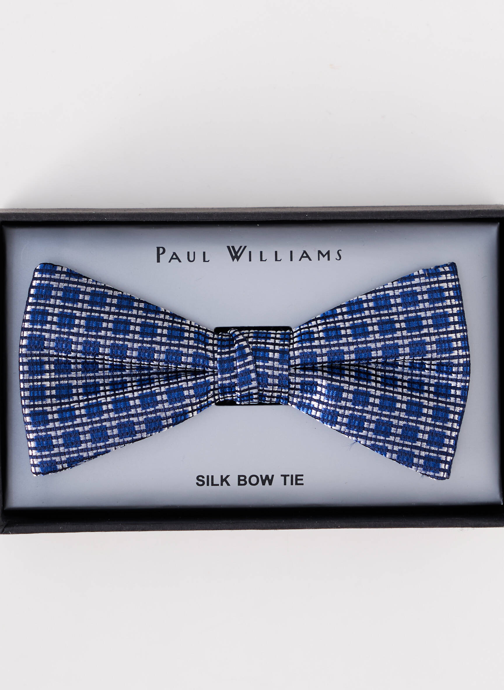 Kaklaraištis papillon siuvinėjimas mėlyna PAUL WILLIAMS vyras