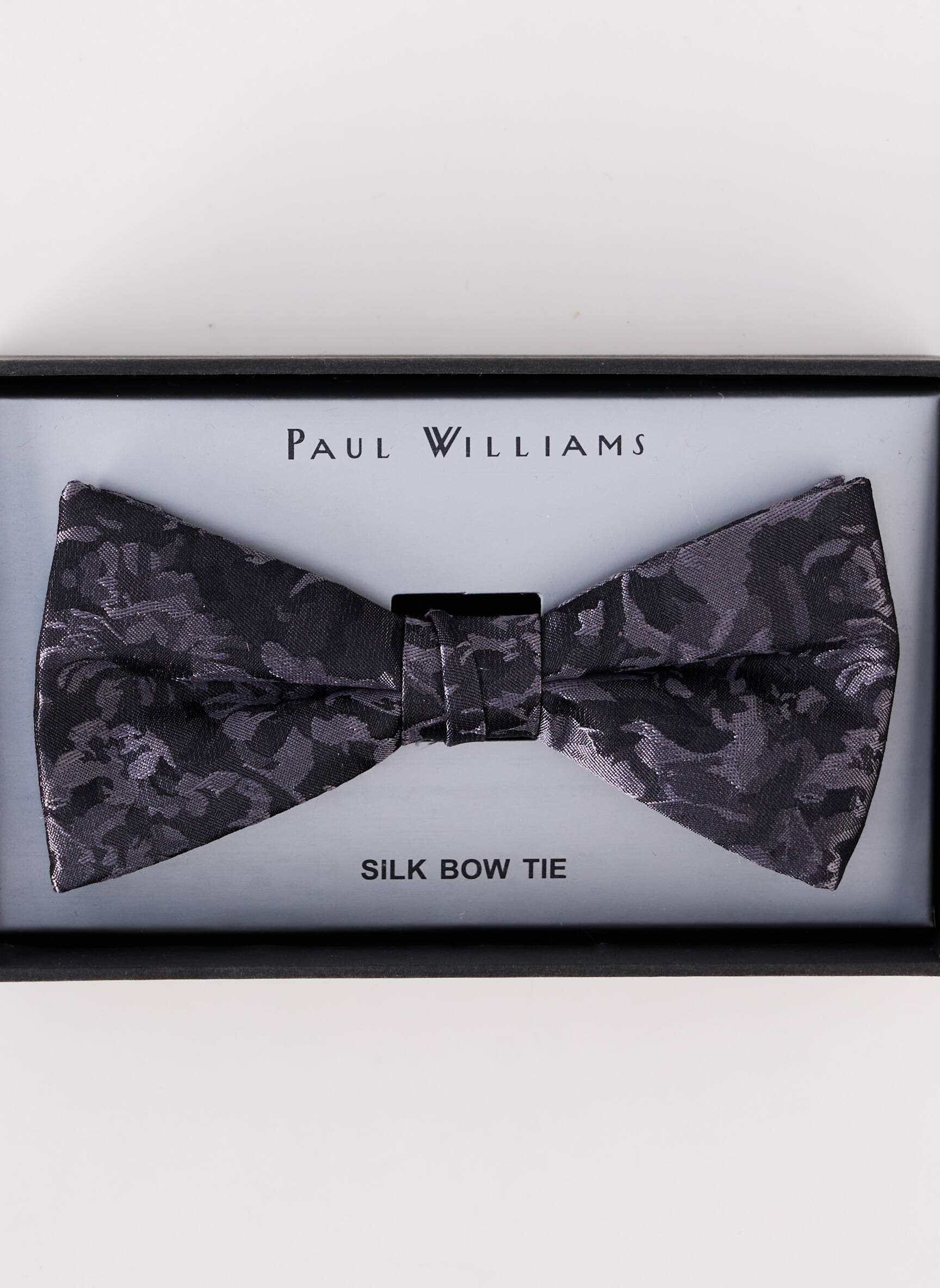 Kaklaraištis papillon fantazijos raštas pilka PAUL WILLIAMS vyras