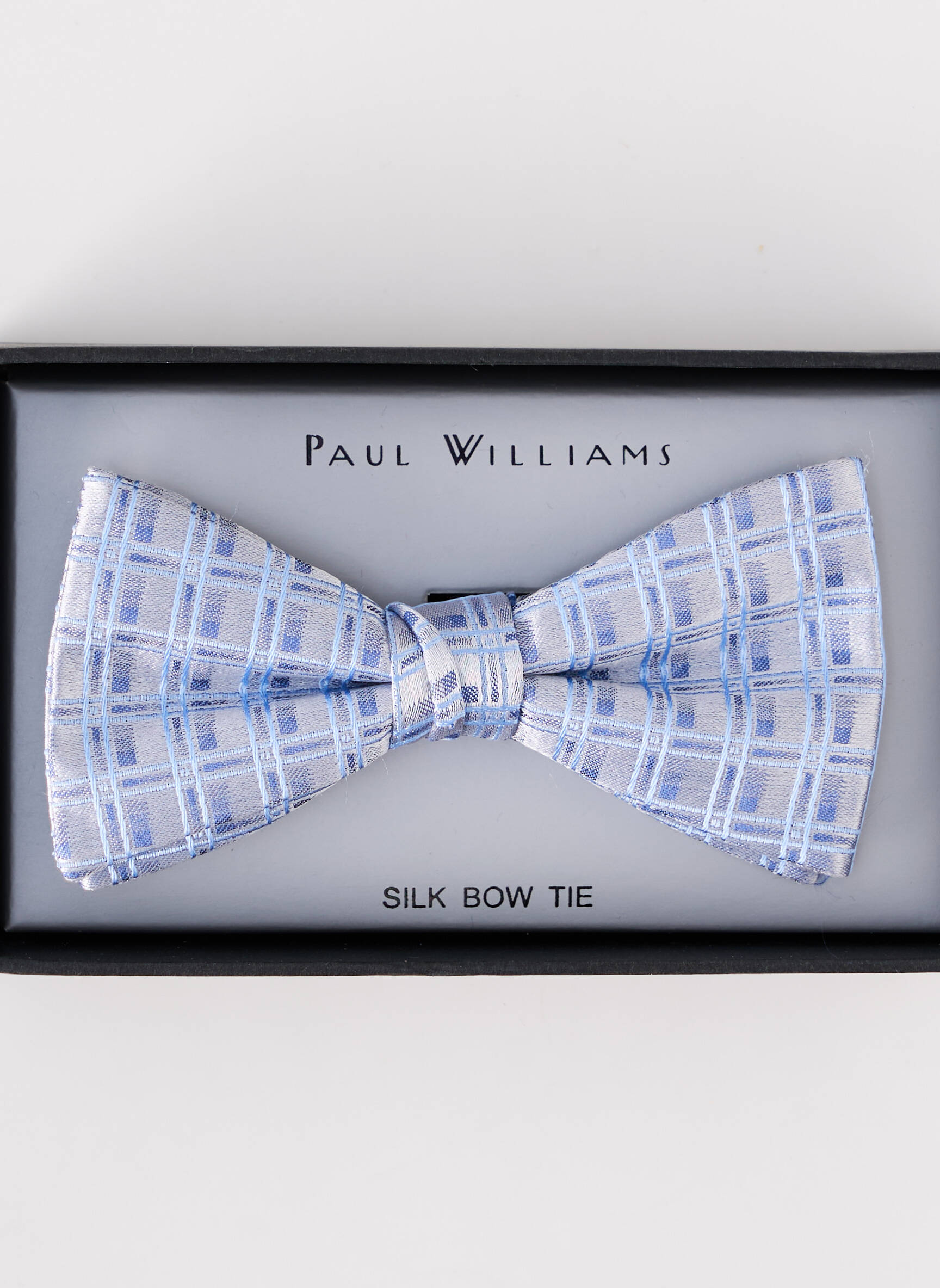 Kaklaraištis papillon siuvinėjimas pilka PAUL WILLIAMS vyras