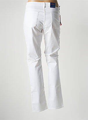 Lieknos kelnės popelinos audinys, kuris pasižymi lygiu ir tankiu paviršiumi. normala dydis baltas TRUSSARDI JEANS moteris