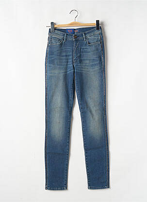 Lieknos džinsai aukšta talija aukšta talija mėlyna TRUSSARDI JEANS moteris