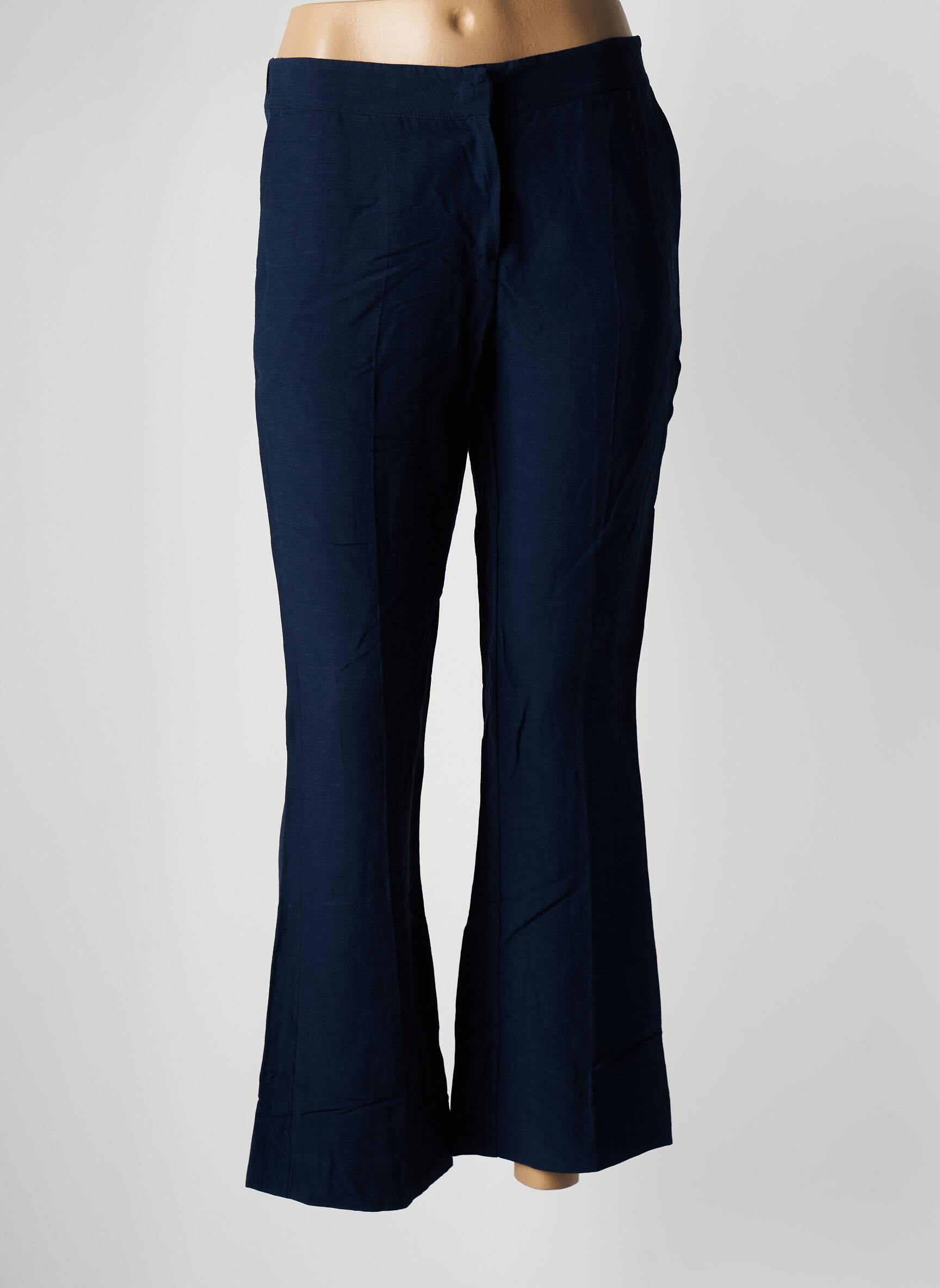 Platus džinsas elastinė dydis aukšta talija mėlyna TRUSSARDI JEANS moteris