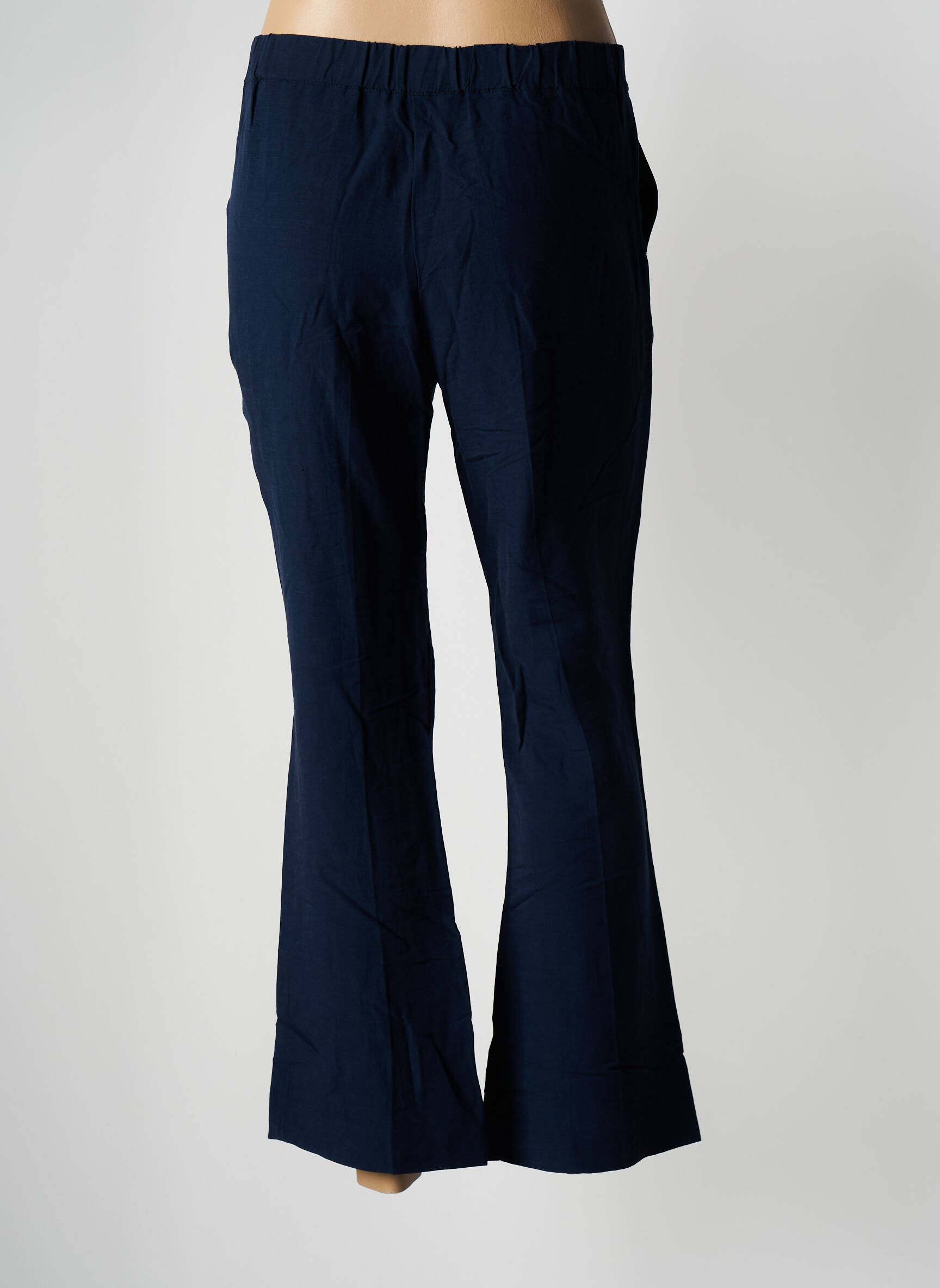 Platus džinsas elastinė dydis aukšta talija mėlyna TRUSSARDI JEANS moteris