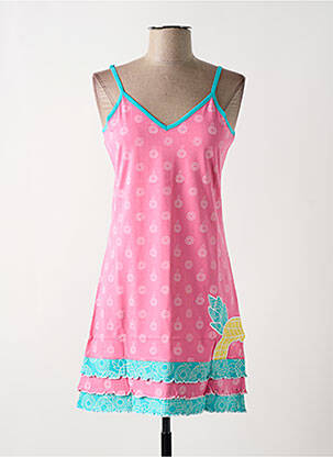 Naktinė suknelė/combinette jersey audinys rožinė ROSE POMME moteris