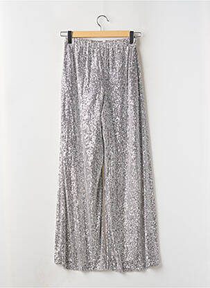 Platus kelnes aukšta talija aukšta talija sidabrinė VERO MODA moteris