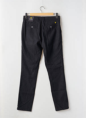 Chino kelnė chinamas audinys aukšta talija juodas LYLE & SCOTT vyras
