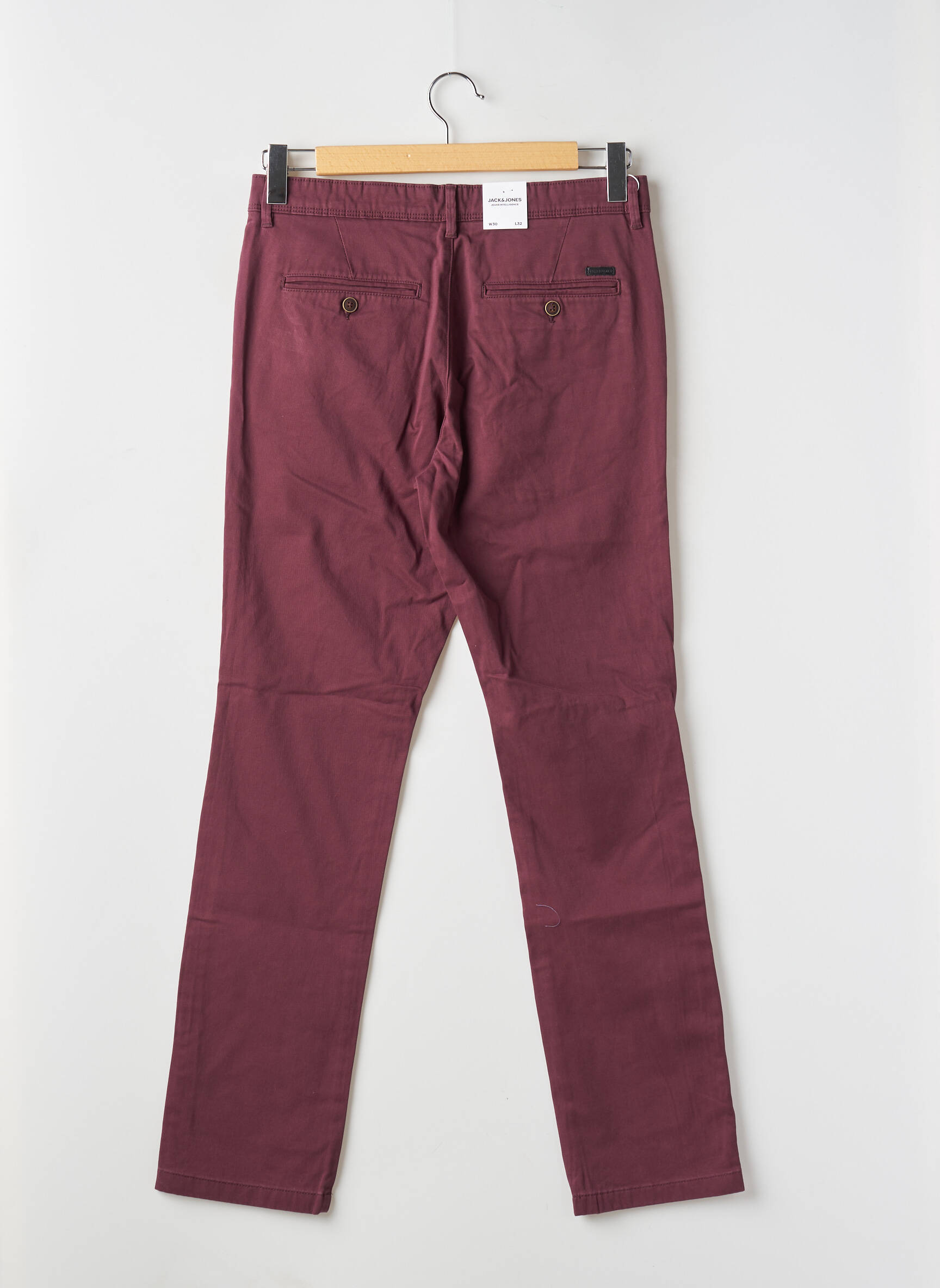 Chino kelnė tamprumas normala dydis raudona JACK & JONES vyras