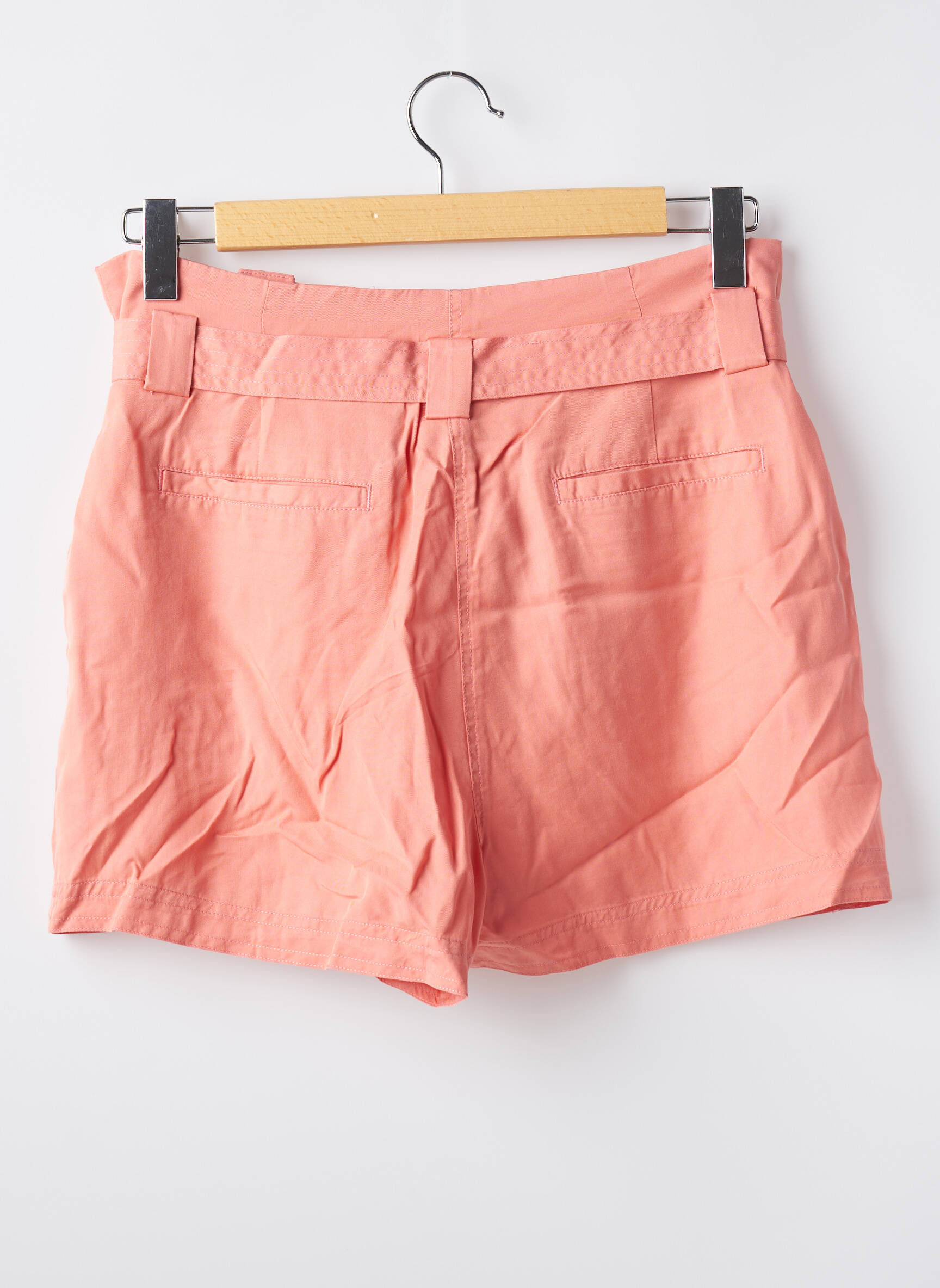 Šortas pincetų dydis aukšta talija rožinė SUPERDRY moteris