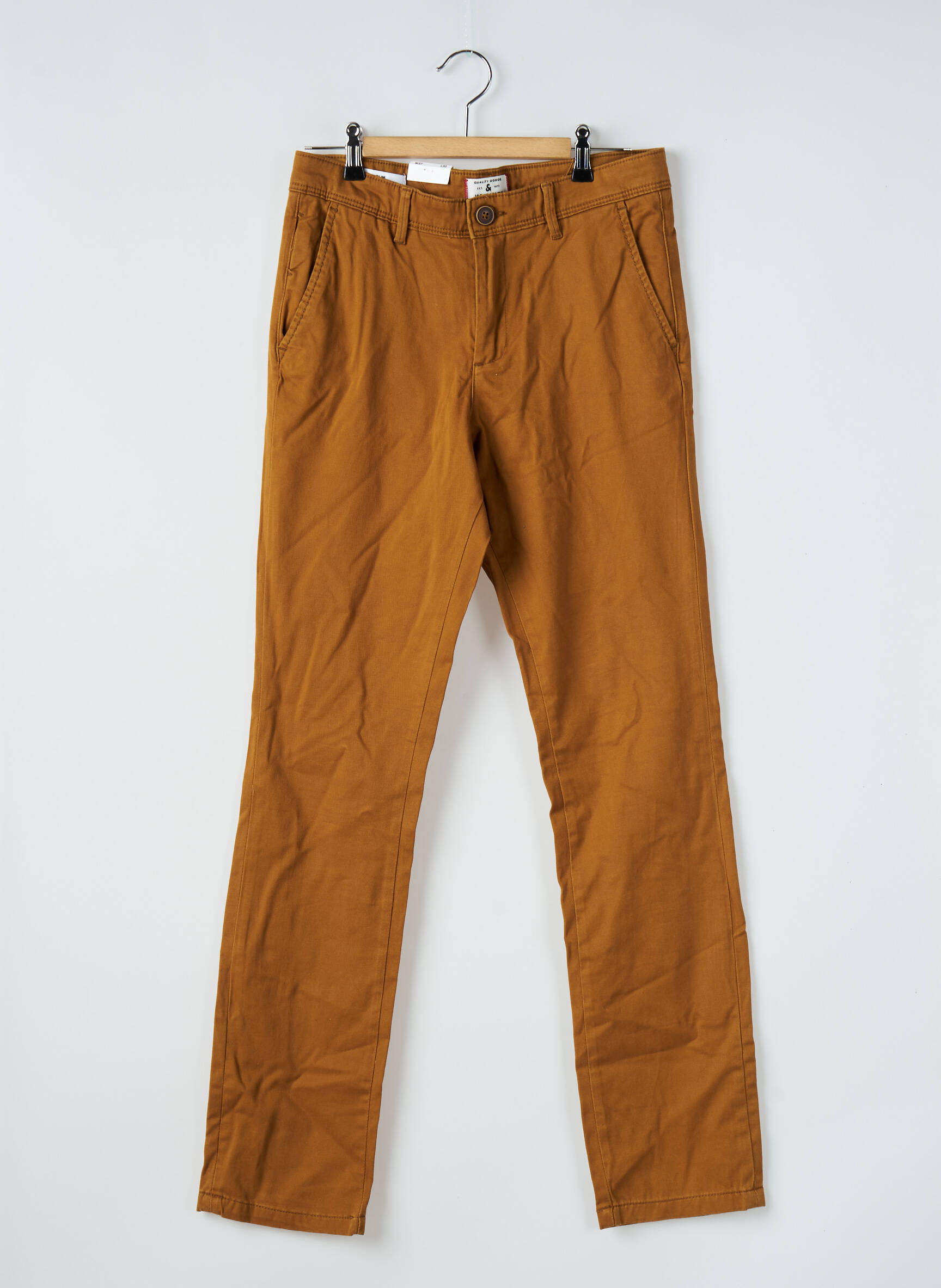 Chino kelnė tamprumas normala dydis rudas JACK & JONES vyras