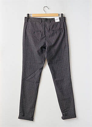 Chino kelnė chinamas audinys aukšta talija pilka JACK & JONES vyras