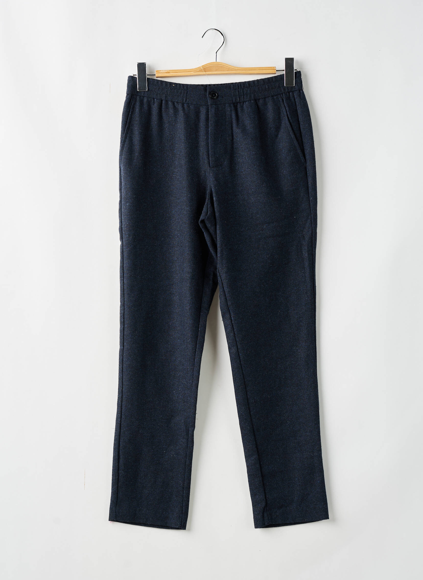 Lieknos kelnės chinamas audinys normala dydis mėlyna JACK & JONES vyras
