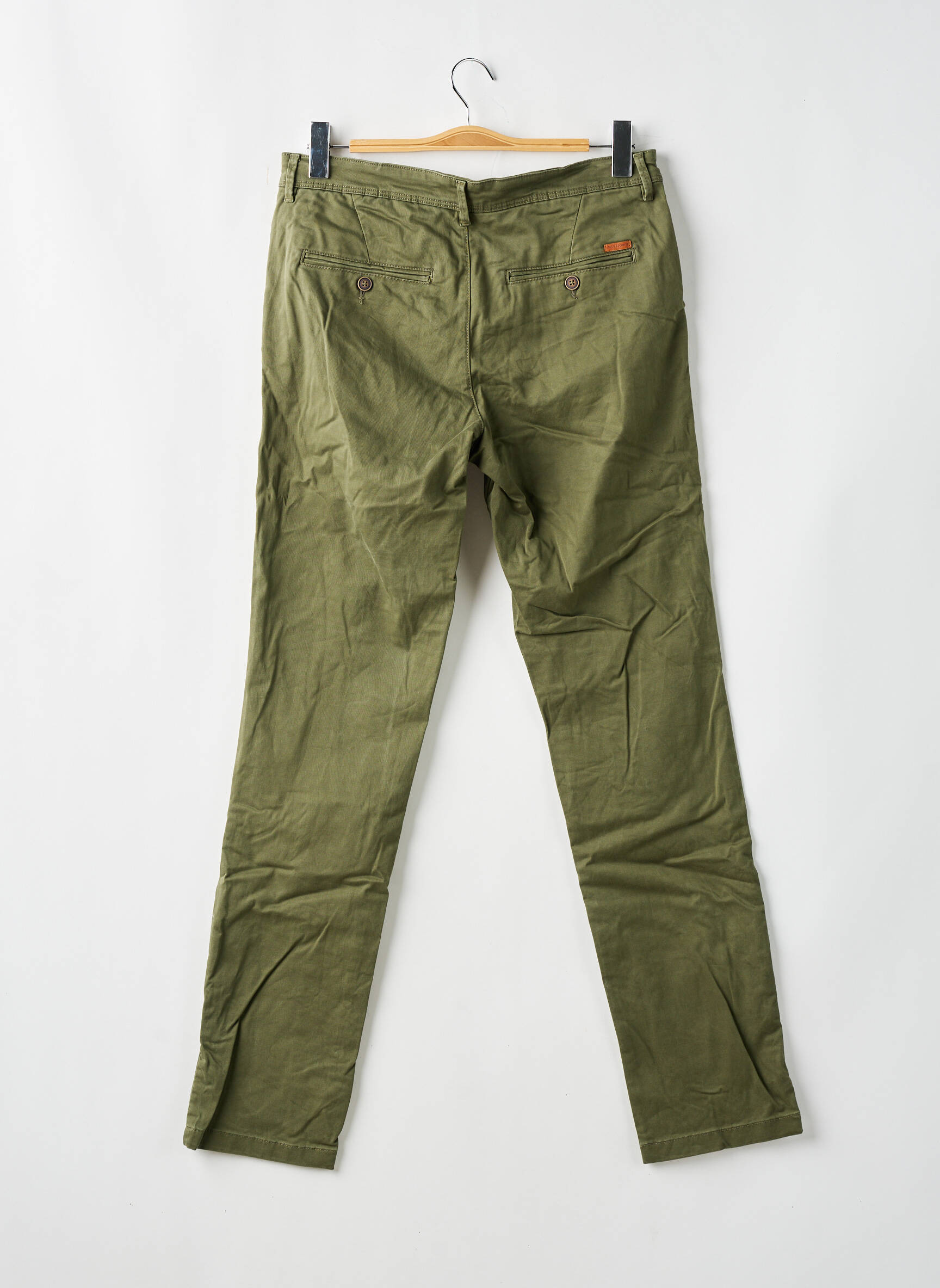 Chino kelnė tamprumas tamsiai žalia JACK & JONES vyras