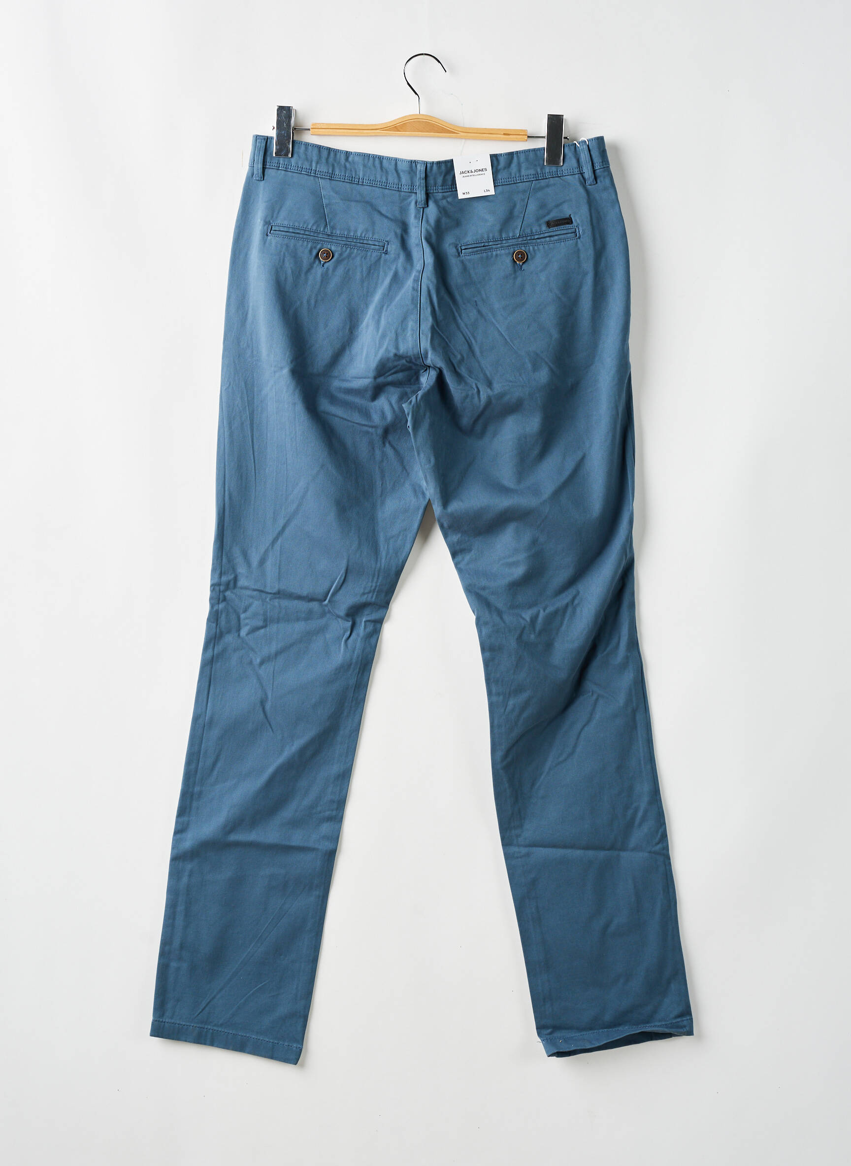 Chino kelnė tamprumas mėlyna JACK & JONES vyras