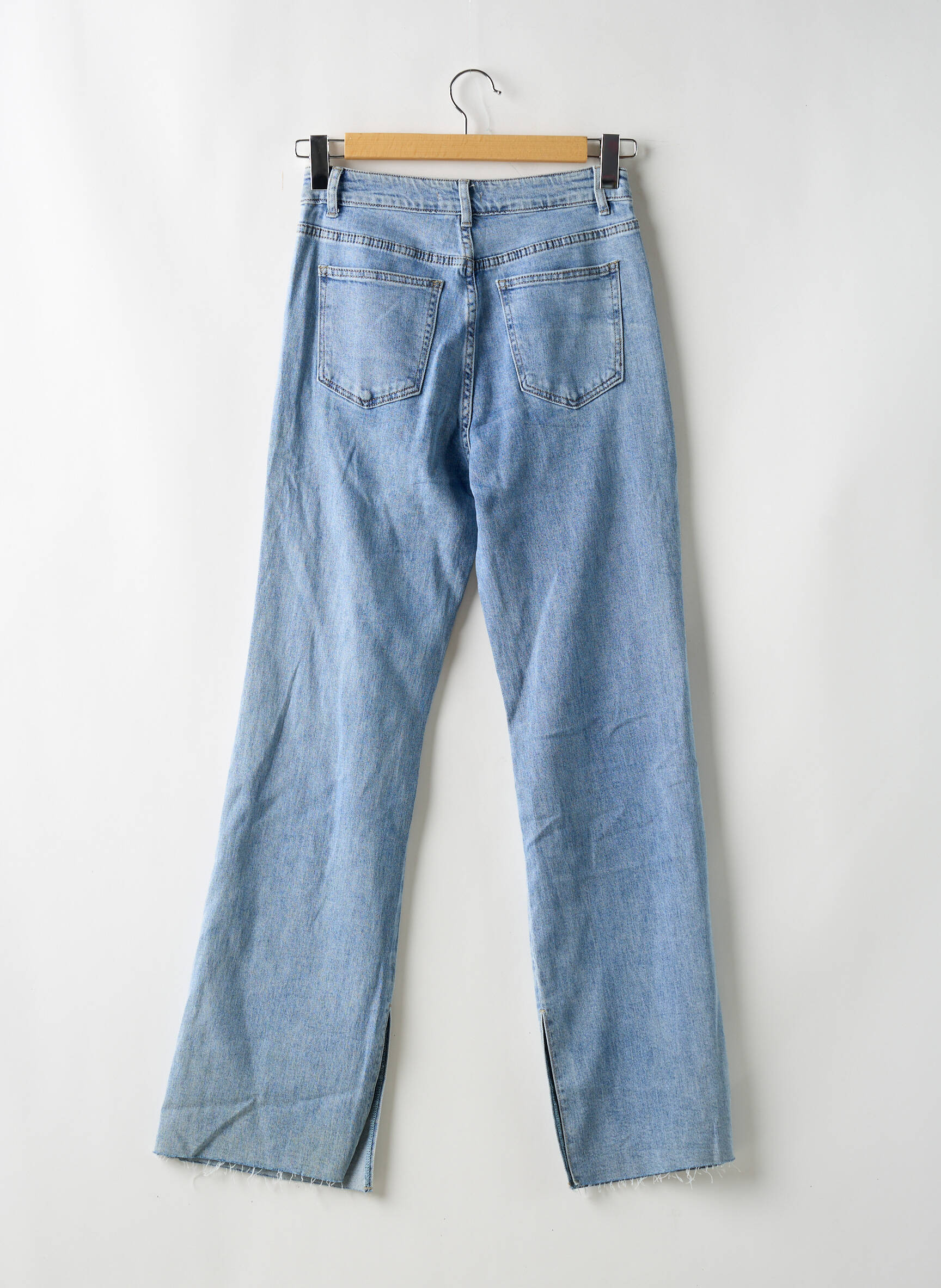Bootcut džinsai aukšta talija aukšta talija mėlyna HAILYS moteris