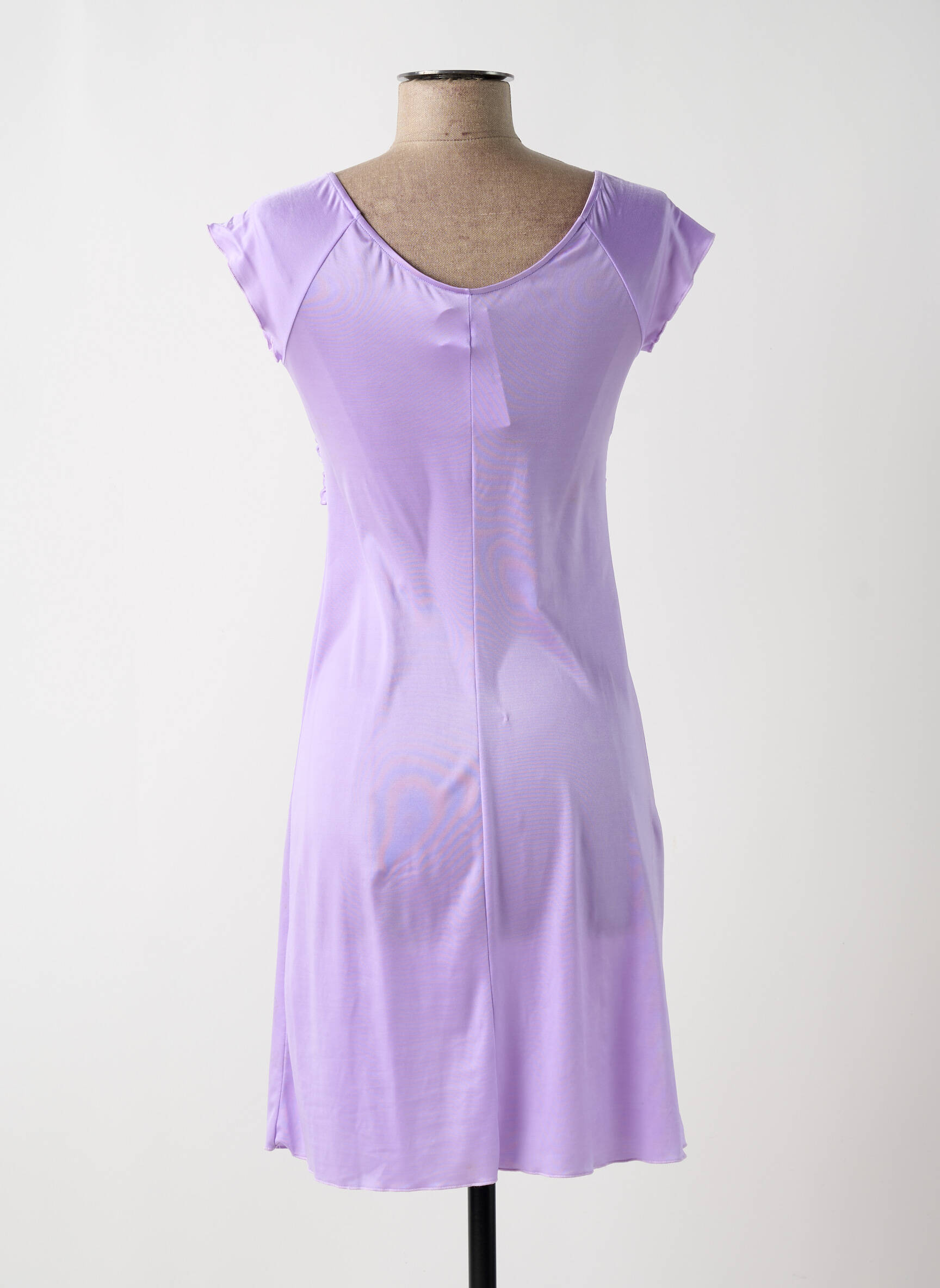 Naktinė suknelė/combinette tamprumas violetinis GENIUS moteris