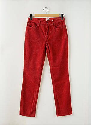 Lieknos kelnės aksomo audimas normala dydis oranžinė HARTFORD vyras