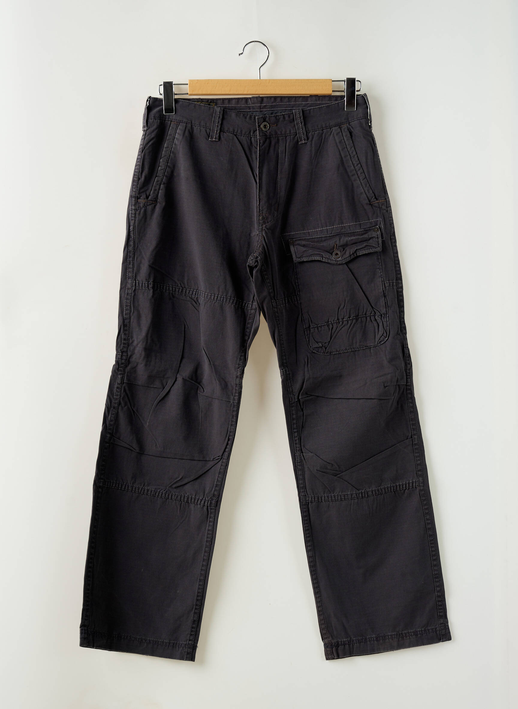 Kargo kelnė tiesi kirpimas normala dydis pilka POLO JEANS COMPANY vyras