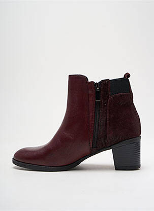 Batai/botai lygus audinys kulnas nuo 4 iki 6 cm violetinis MADISON moteris