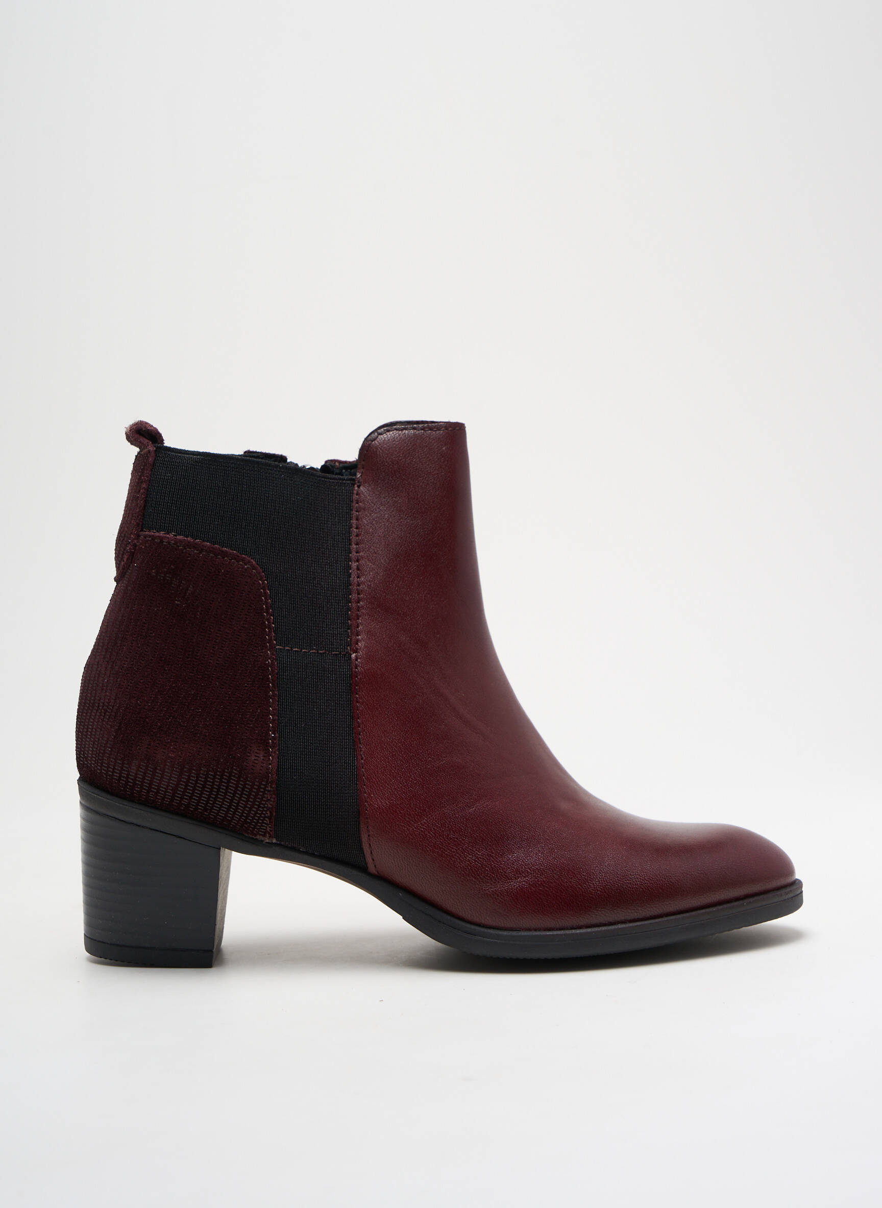 Batai/botai lygus audinys kulnas nuo 4 iki 6 cm violetinis MADISON moteris
