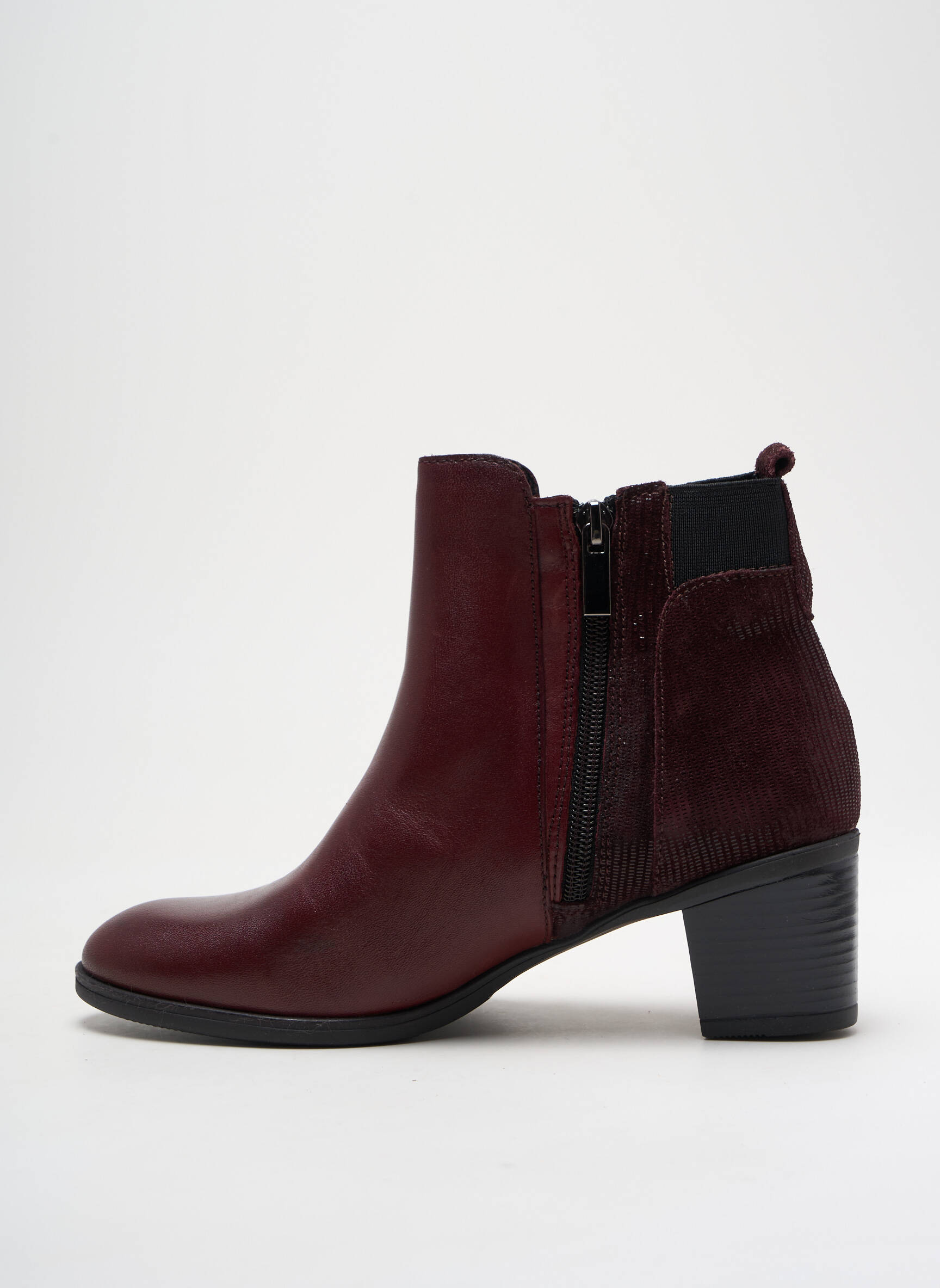 Batai/botai lygus audinys kulnas nuo 4 iki 6 cm violetinis MADISON moteris