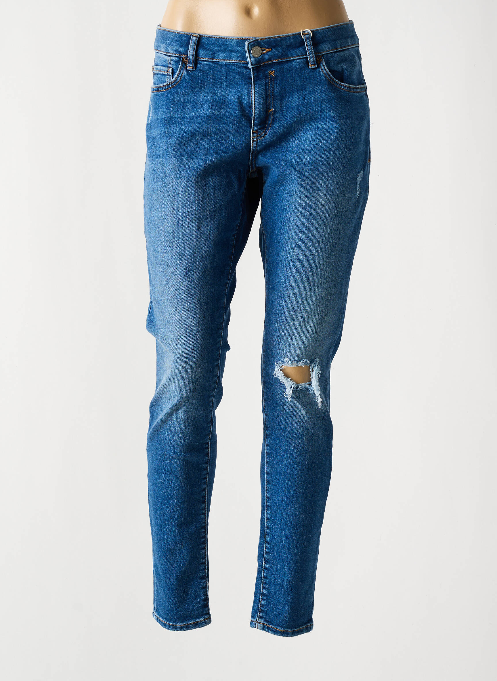Lieknos džinsai normala dydis normala dydis mėlyna EDC moteris