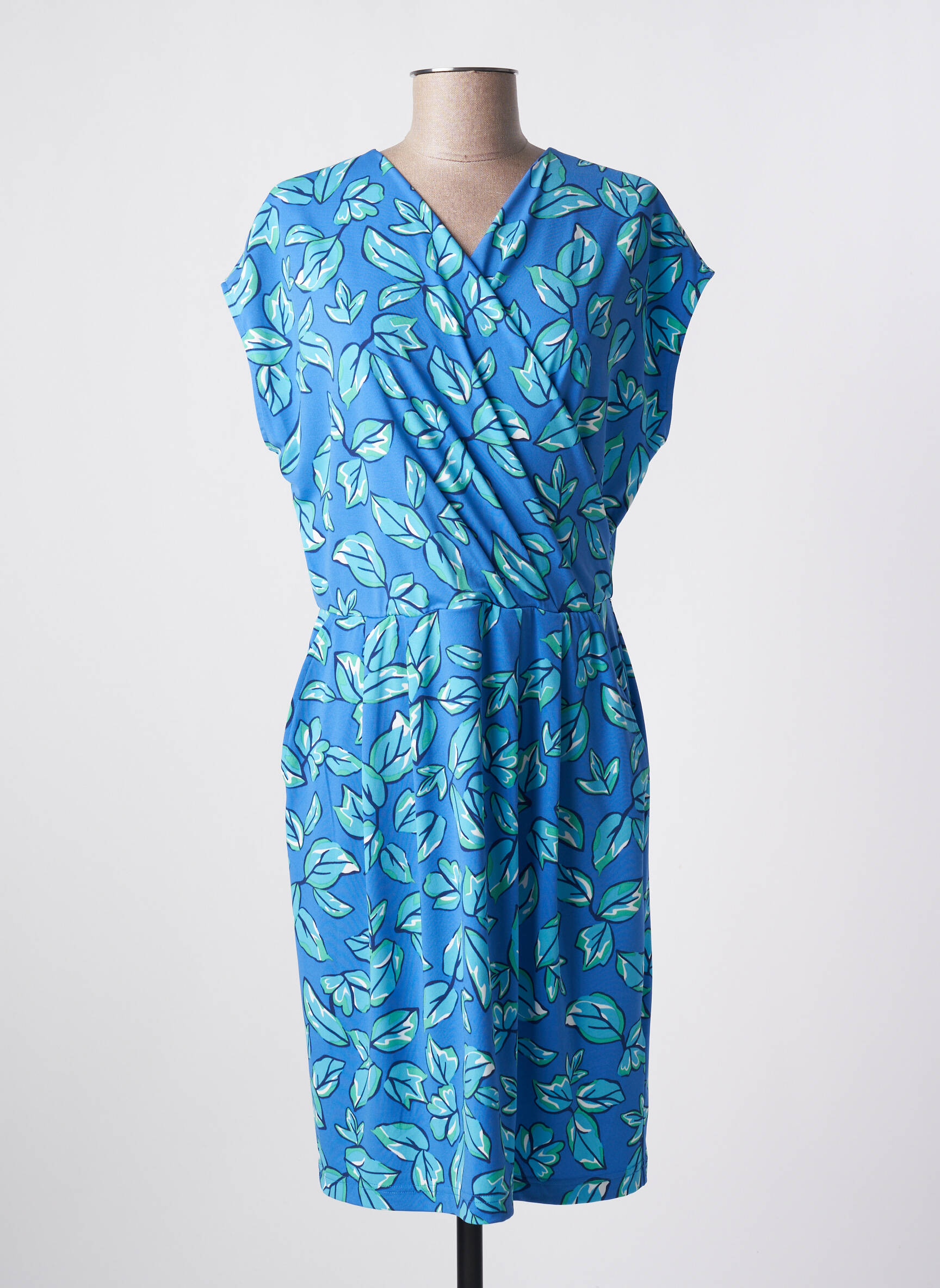 Trumpa suknelė trumpas rankovės trumpas rankovės mėlyna BETTY BARCLAY moteris