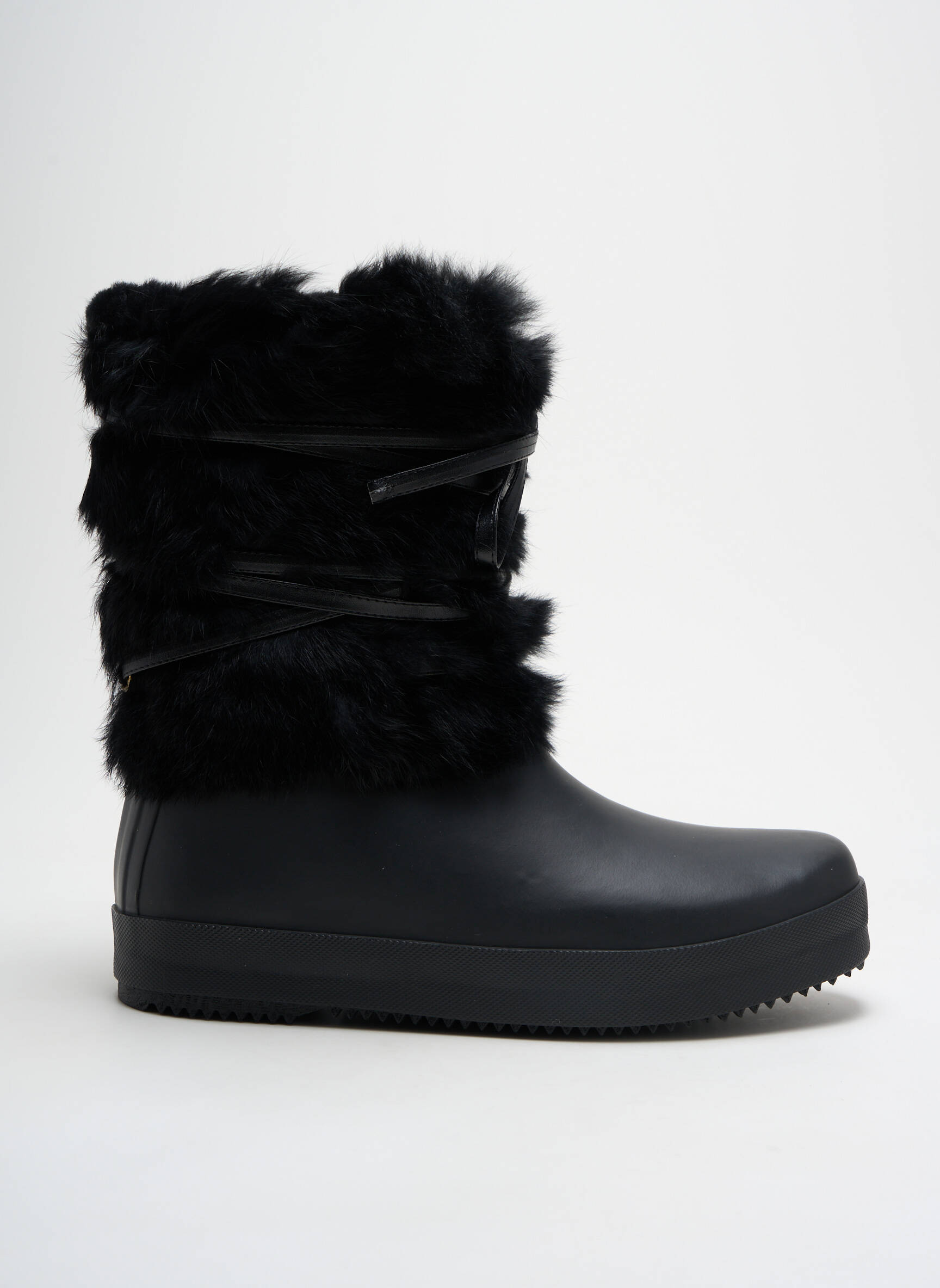 Batai/botai pamušalas plokščias kulnas iki 3 cm juodas MOOV BOOT moteris