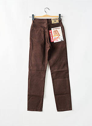 Lieknos kelnės kišenės rudas REDWOOD moteris