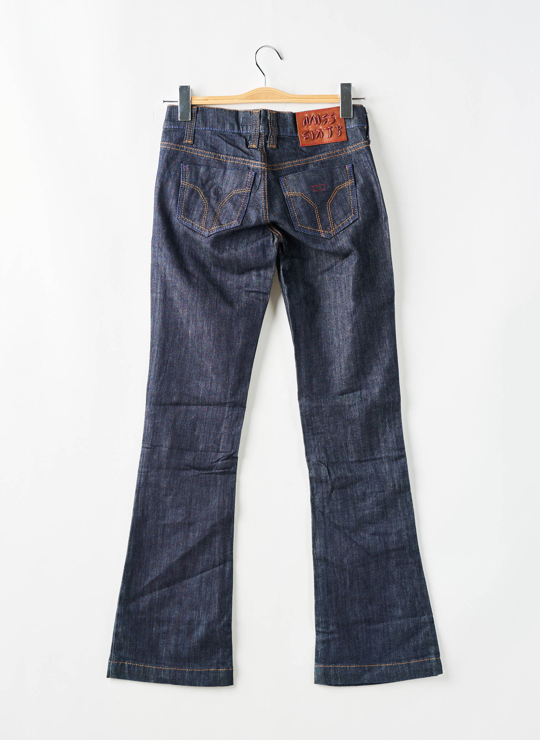 Bootcut džinsai kišenės mėlyna MISS SIXTY moteris