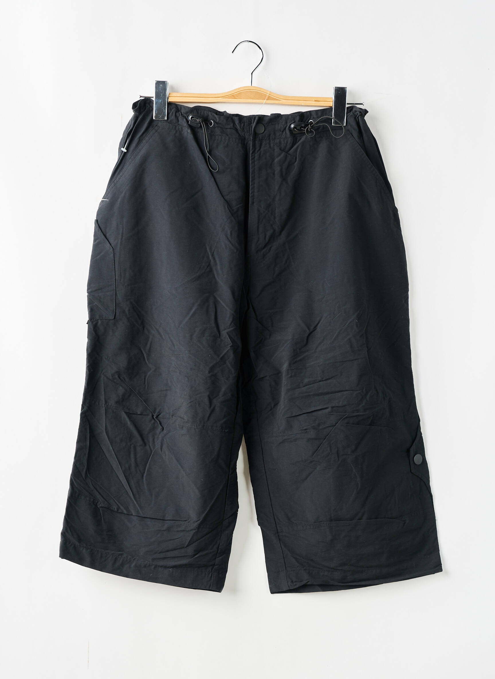 Bermudas tiesi kirpimas juodas TEDDY SMITH moteris