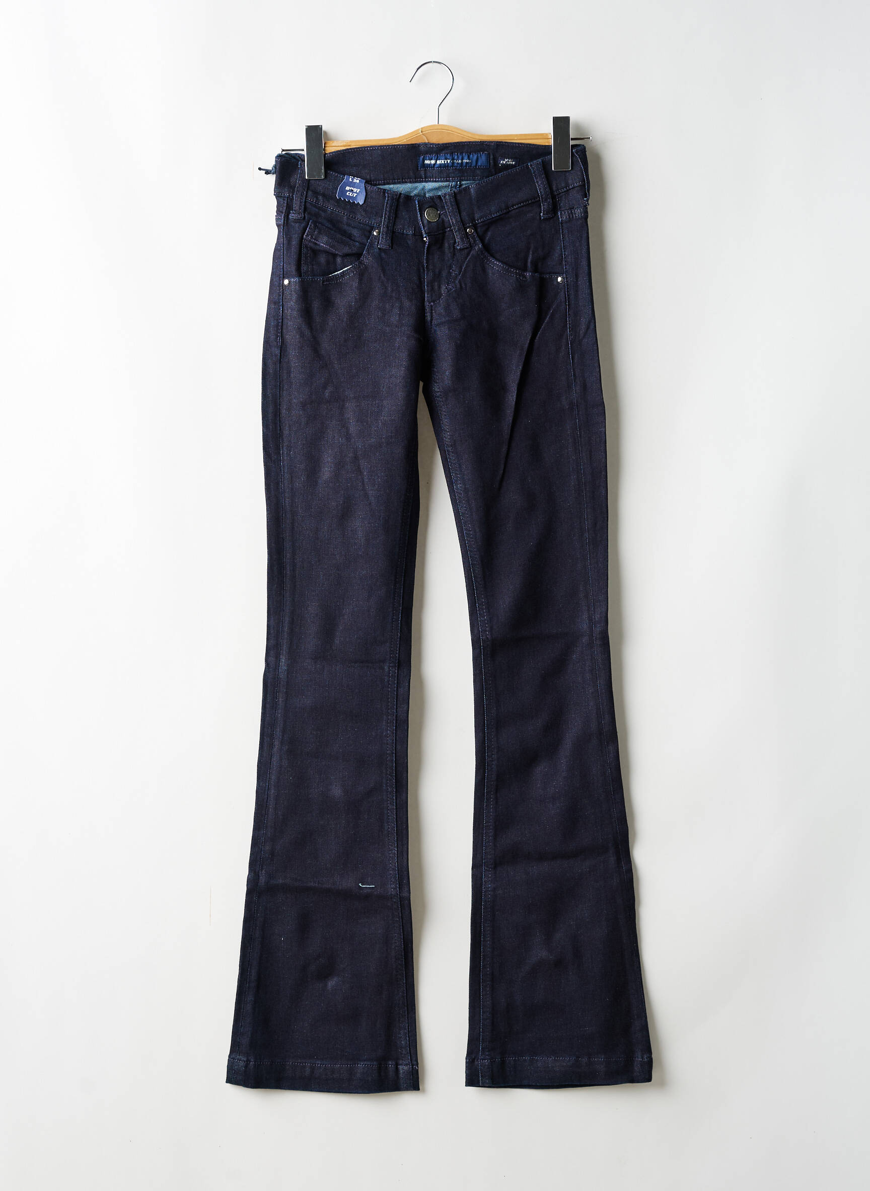 Bootcut džinsai brutinis audimas maža dydžio mėlyna MISS SIXTY moteris