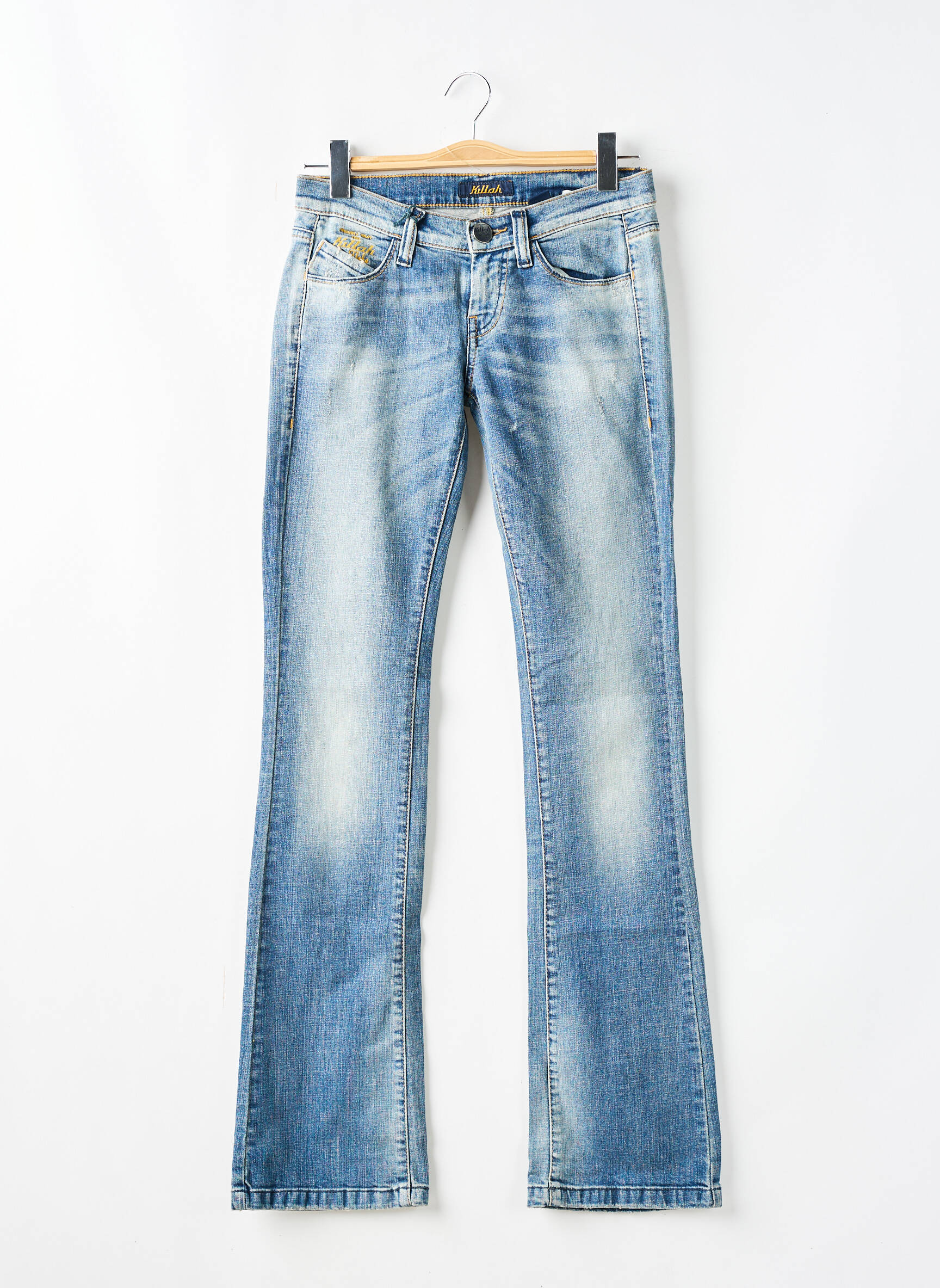 Bootcut džinsai tamprumas maža dydžio mėlyna KILLAH moteris