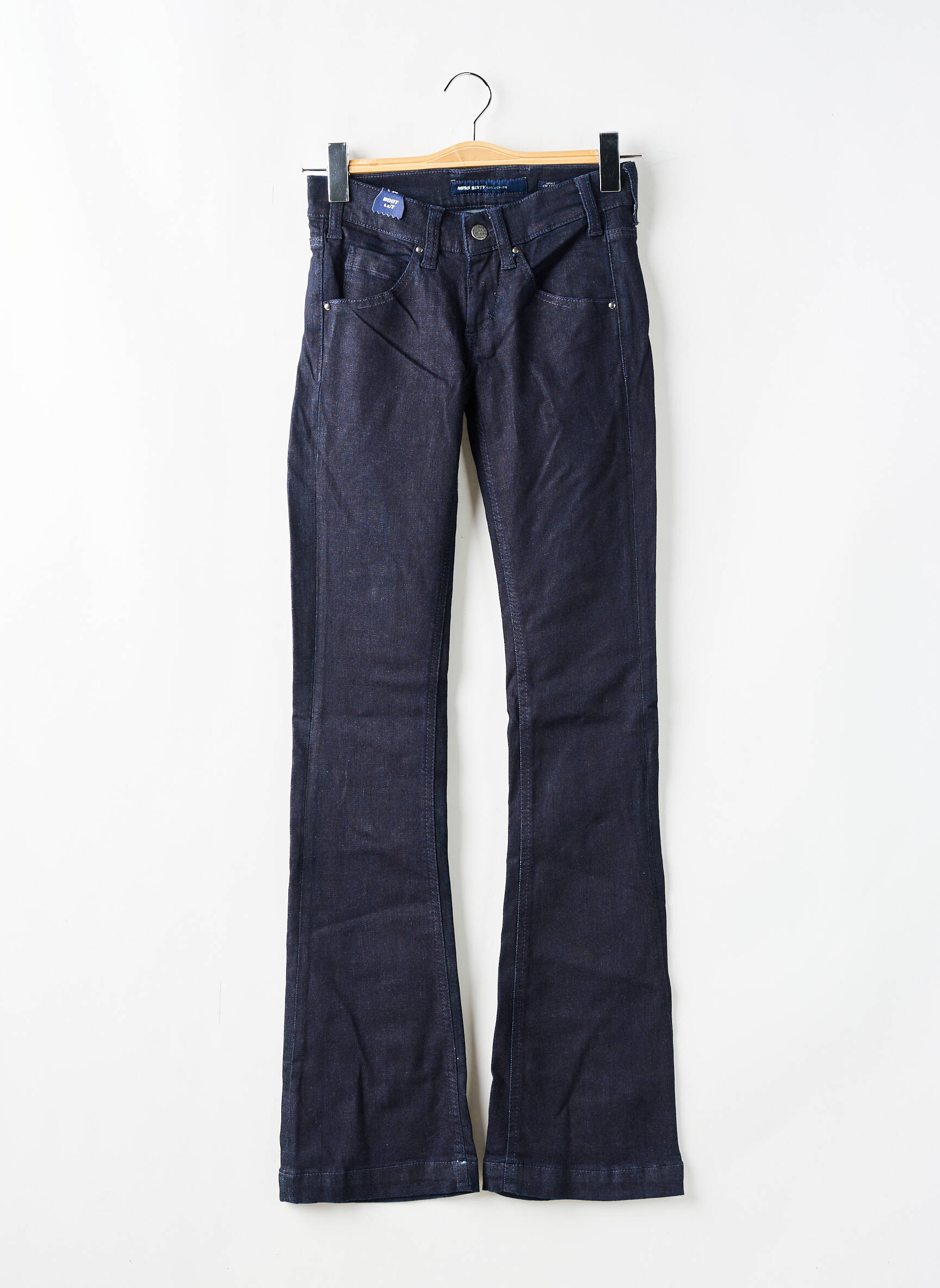 Bootcut džinsai tamprumas maža dydžio mėlyna MISS SIXTY moteris