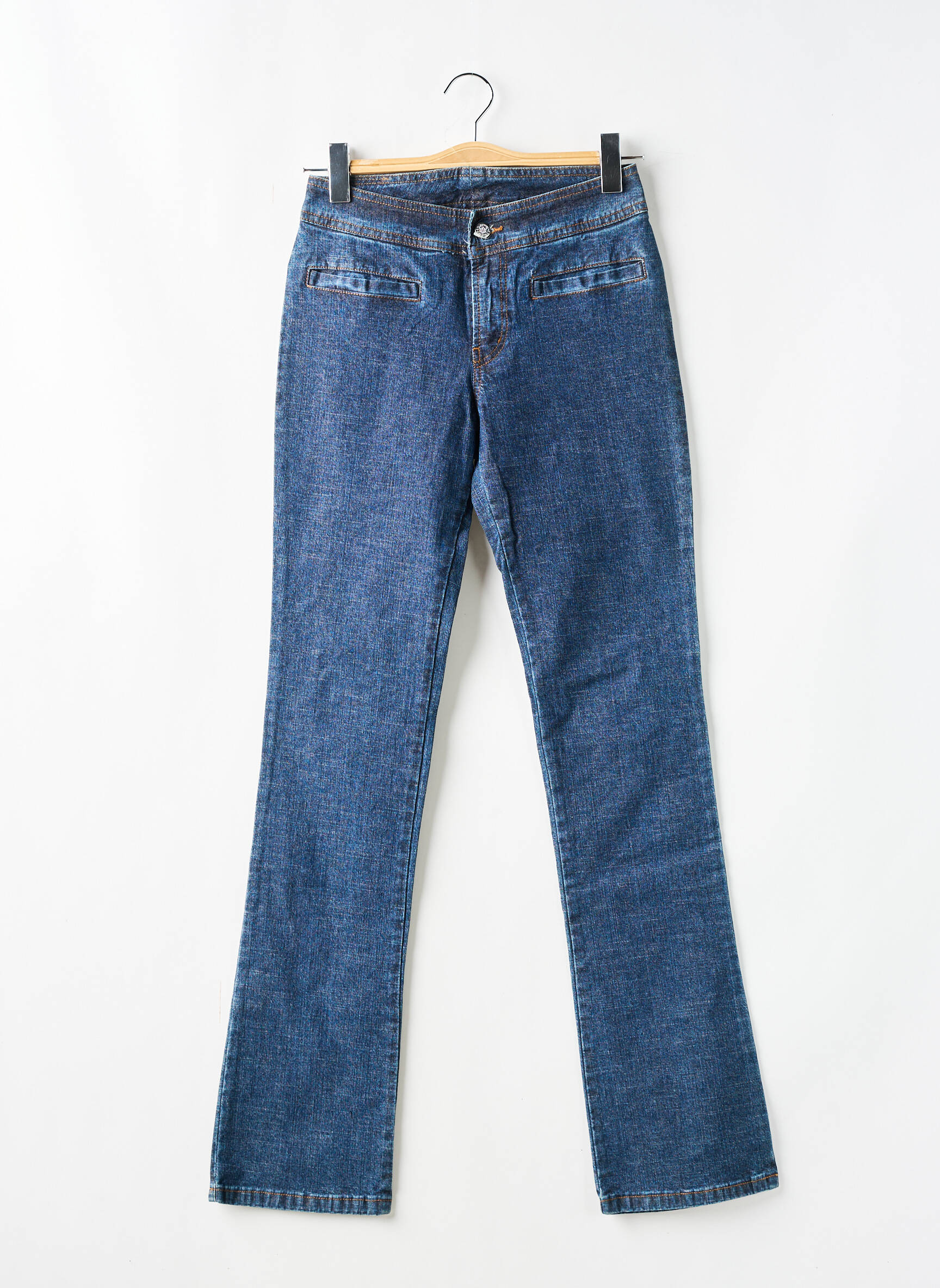 Bootcut džinsai normala dydis normala dydis mėlyna CIMARRON moteris